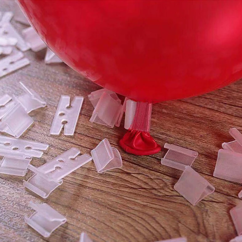 100 шт./лот полезные воздушные шары в форме буквы &quotV&quot H &quot уплотнительные клипсы