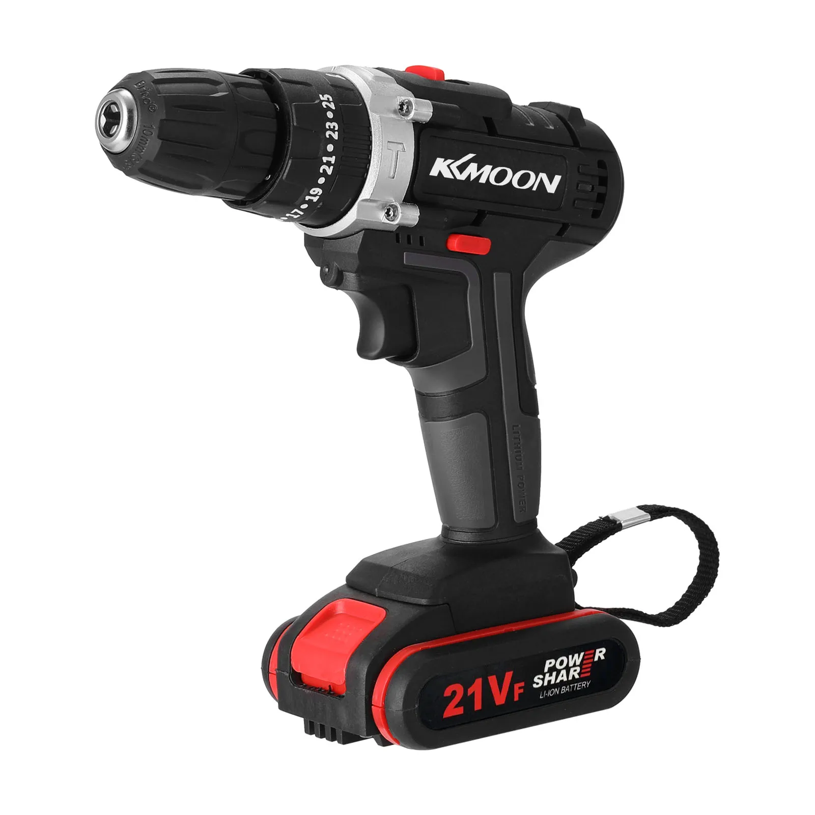 

21V Electric Screwdriver Drill Speeds Adjustable Electric Torque Drilling Machine Mini Hand Drill Power Tool with Battery