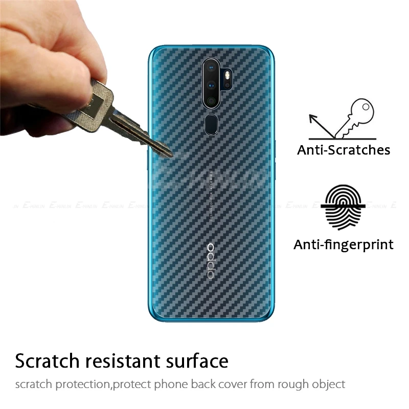 5 шт./лот мягкие 3D чехол накладка из углеволокна пленка для OPPO A8 A9x AX5 AX7 A3 A3s A5s A7 A5 A9