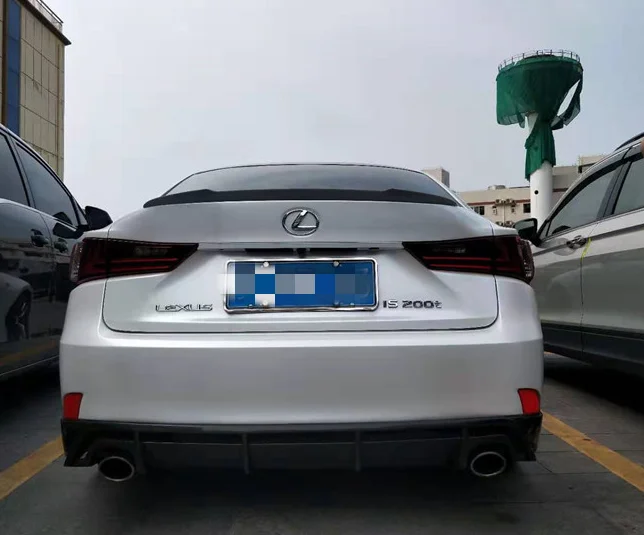Спойлер для Lexus IS250 задний спойлер из АБС материала IS350 2012 2018|Спойлеры и крылья| |