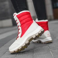 sneakers women winter boots plus velvet walking shoes warm comfortable snow boots outdoor casual sports boots anti slip nieve