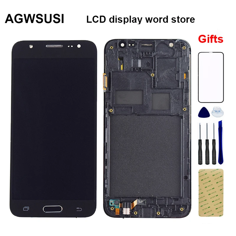 ЖК дисплей для Samsung Galaxy J5 2015 экран J500 J500F J500G J500M J500H J500FN сенсорный дигитайзер в