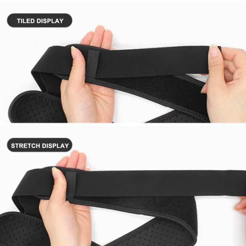 

1Pc Posture Corrector Adjustable Upper Back Brace for Clavicle To Support Back And Shoulder Sports Safety Accessories