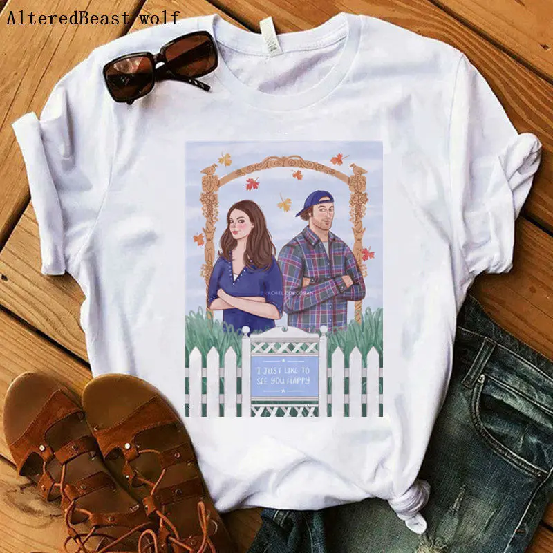 Новинка 2019 модная футболка для женщин забавная женская с рисунком LUKE'S девочек