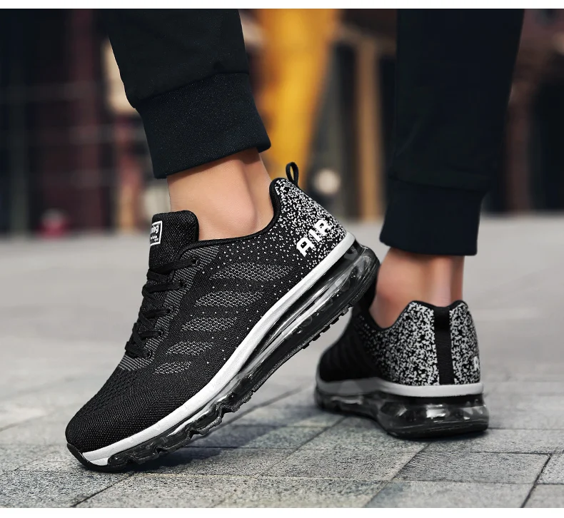 NIKEzi Workout Professional Men Running Sport Shoes Full Air Sole Casual Athletic Footwear Max Air 720 Male Comfortable Sneakers