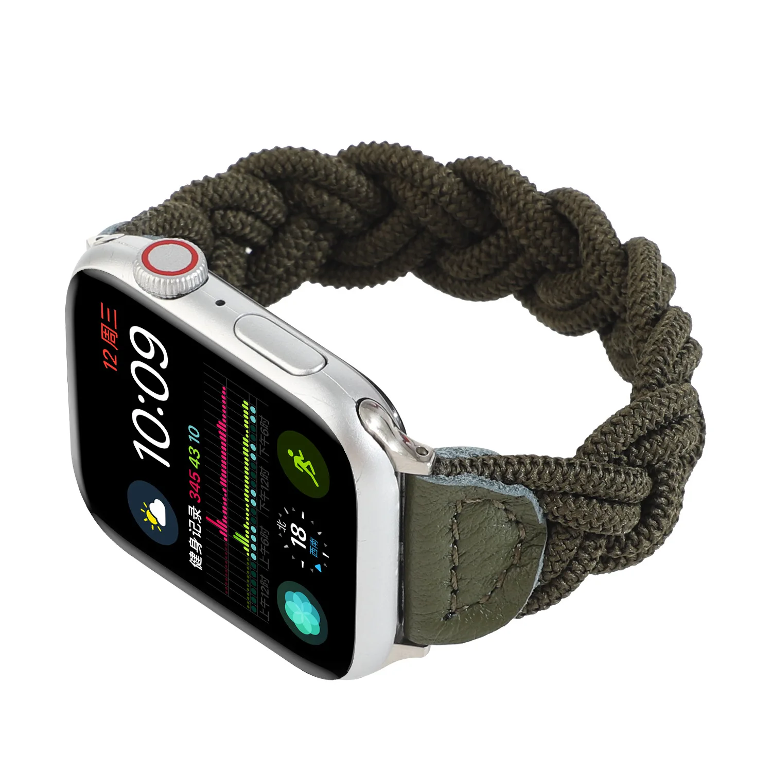 Woven Strap for Apple Watch Band 44mm 40mm iWatch bands 38mm 42mm Belt Nylon Sport Loop bracelet watchband for series 6 5 4 3 SE