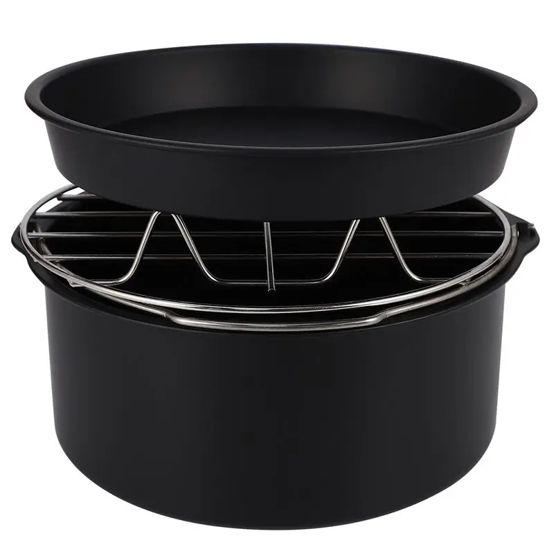 Аксессуар для фритюрницы 7 дюймов 3 в 1 набор многофункциональных аксессуаров