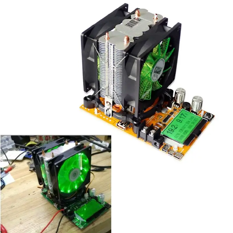 Электронный тестер нагрузки 180 Вт USB резистор Регулируемый Модуль тестирования