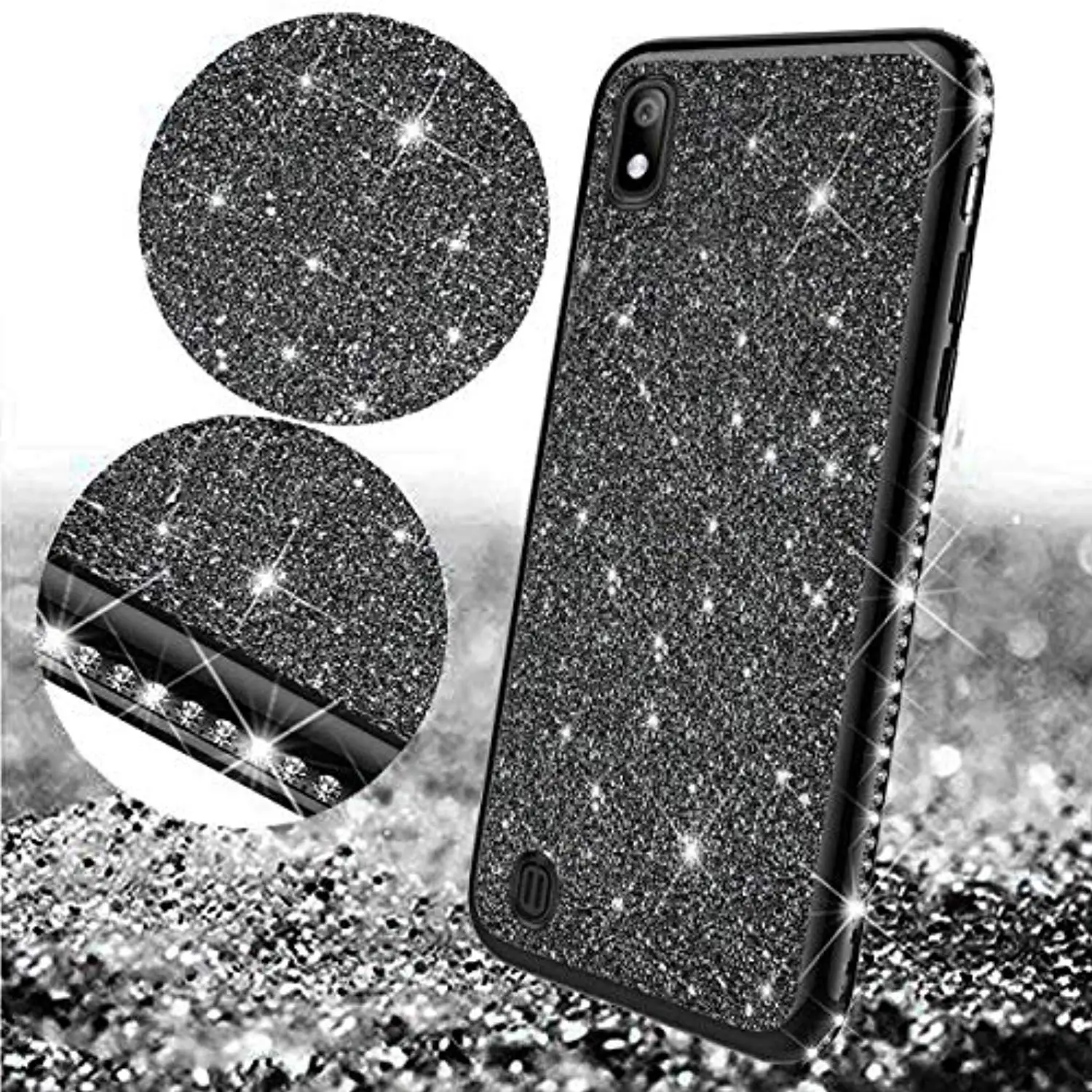 Diamond Case for Samsung Galaxy A10 A20 A20E A10E A30 A40 A50 A70 A90 A10S A20S A70S A51 A71 Cover TPU Soft Plating Phone Fundas |