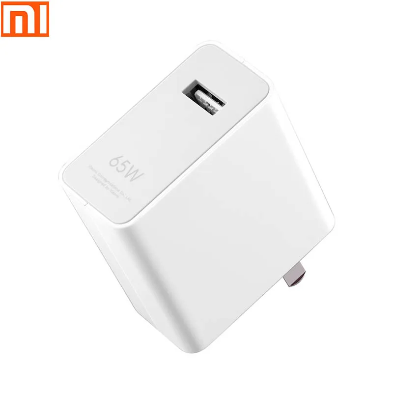 Оригинальный Xiaomi зарядное устройство 65 Вт быстрой зарядки версия адаптер