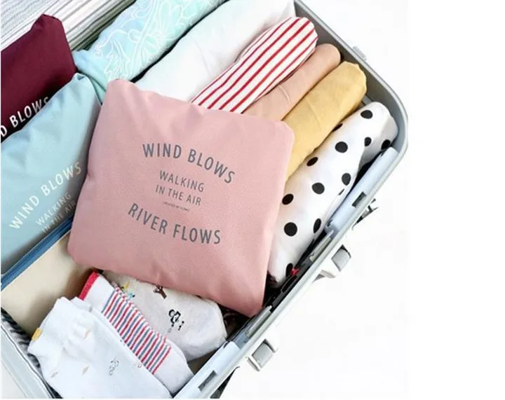 Легкая складная дорожная сумка для хранения водонепроницаемая кожаная уличная