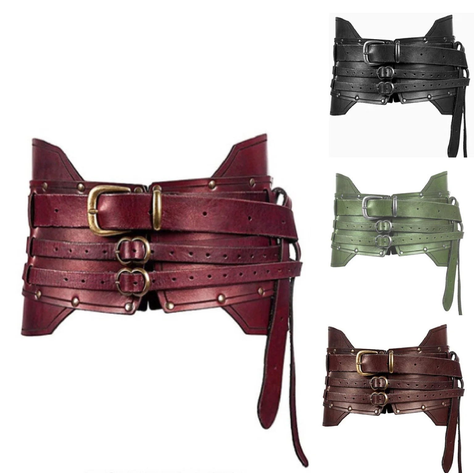 

Винтажный широкий пояс для мужчин среднего возраста рыцарские нарукавники средневековый викинговый пиратский костюм для взрослых косплей...