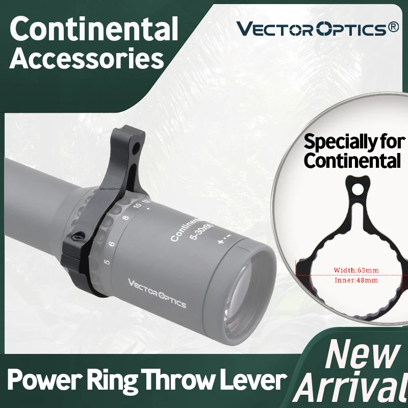 Рычаг силового кольца Vector Optics подходит для континентального прицела диаметр 48 мм
