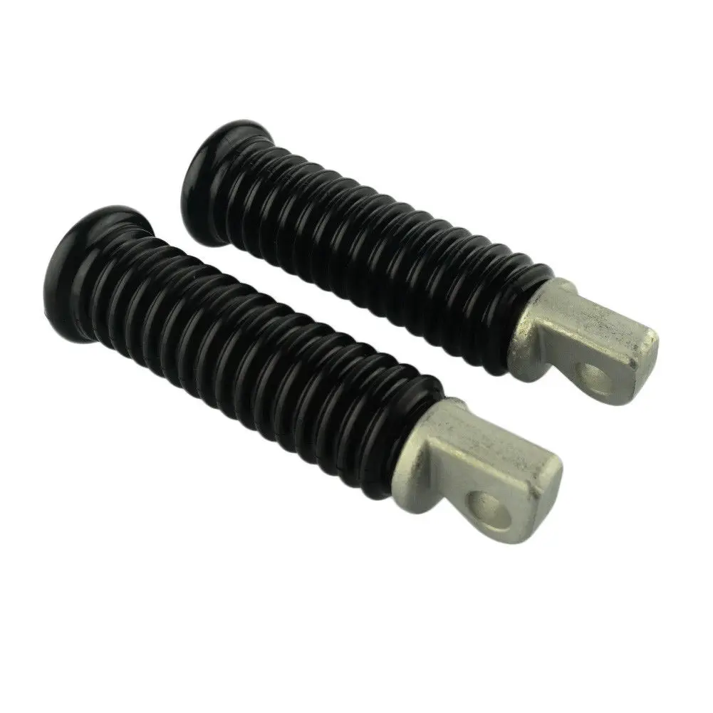 Male Mount Motorcycle Rubber Footrest Footpegs Floorboard For Harley Iron XL 883 1200 Street 750 500 Touring Custom Dyna Softail