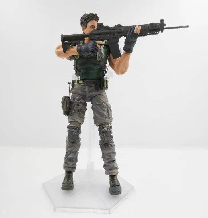 

Biohazard Character Chris Redfield Articulated Action Figure Toys