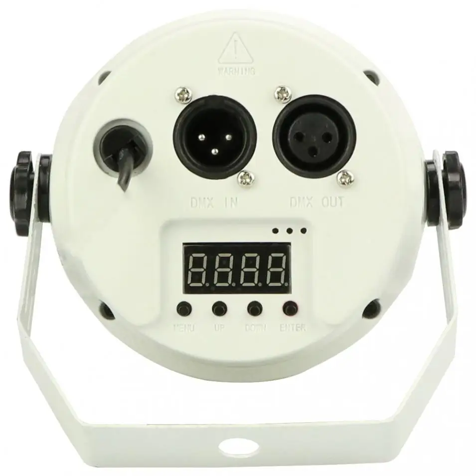 

127LED 26W Colorful Mini Strobe Stage Effect Round Flash Light DMX-512 Signal Control/RDM/Remote Control for Disco/DJ/Club/KTV