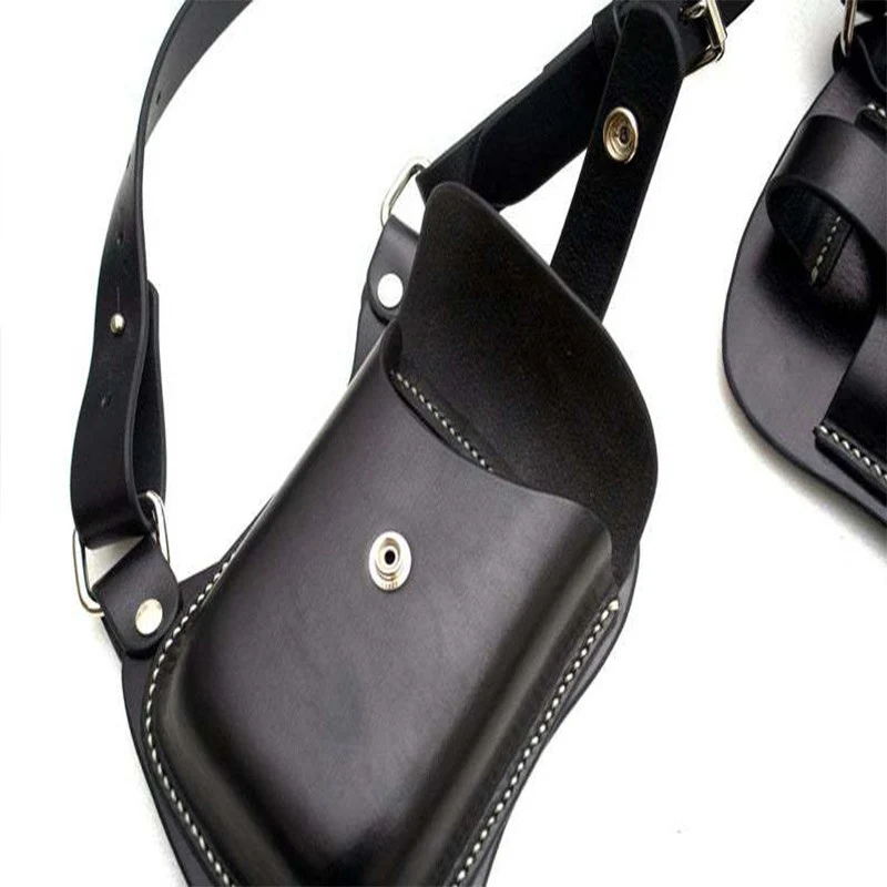 Уникальная кобура для телефона в стиле стимпанк с регулируемым плечевым ремнем