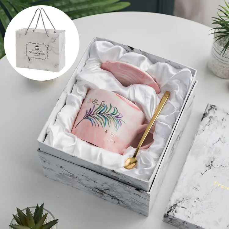 Креативная керамическая чашка Ins большая емкость кружка для воды простая пара