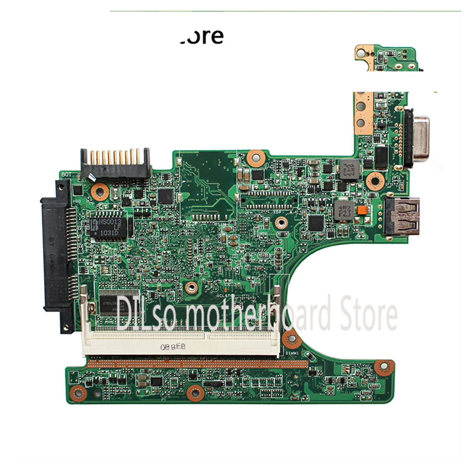 

Original For ASUS 1015P Laptop Notebook Motherboard REV1.3G 1.0 DDR3 CPU N550
