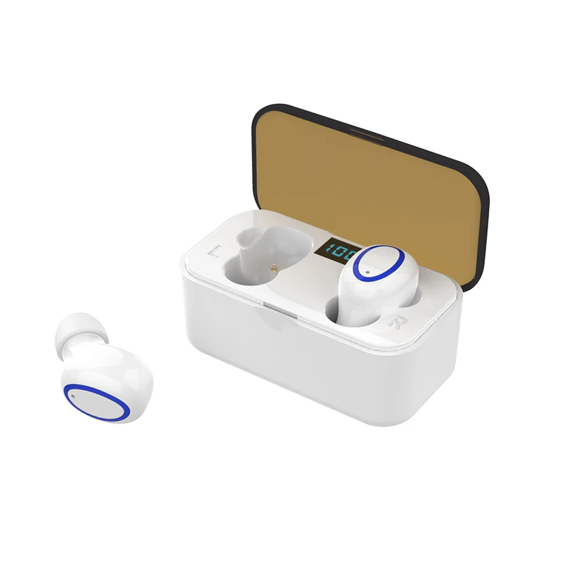 

GiNiffe P08 TWS Bluetooth Wireless Headset with Microphone Charging Box 3D Stereo Music In-Ear Sports Earbuds For Android xiaomi