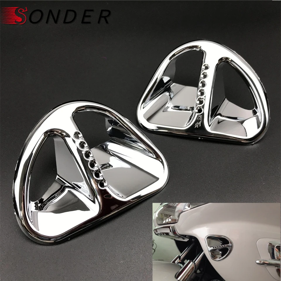 Для Honda Goldwing GL1800 2001-2011 2007 2008 2009 2010 мотоциклетное украшение хромированный