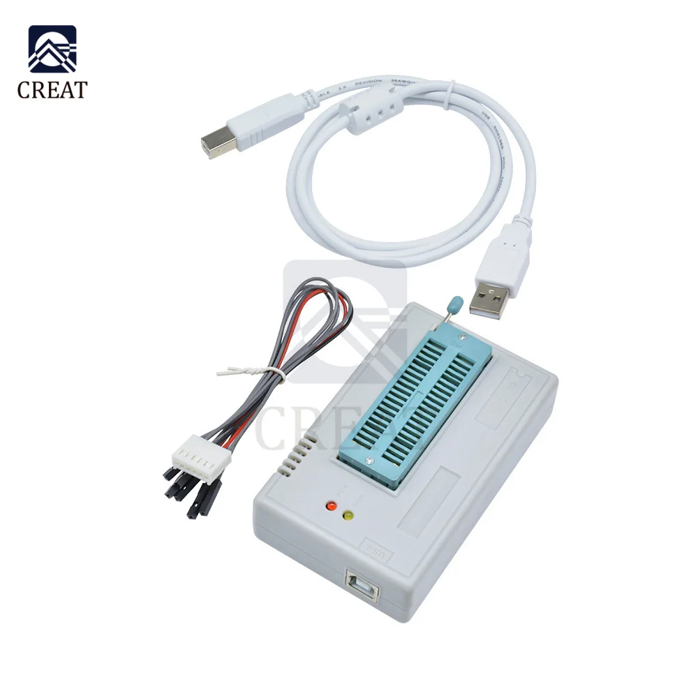 

TL866II Plus Programmer TTL866CS Programmer USB EPROM EEPROM Flash BIOS for 15000+IC SPI Flash NAND EEPROM MCU PIC AVR