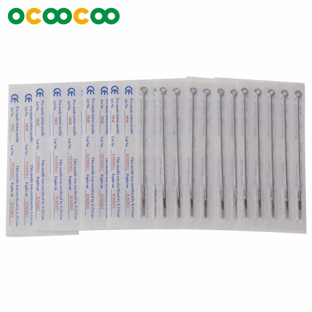 Круглые изогнутые тату-Иглы Magnum одноразовая стерилизованная индивидуальная