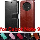 Роскошный винтажный Чехол для Cubot Note 9, кожаный силиконовый чехол-книжка с бумажником для Cubot Note9, чехлы с отделениями для карт