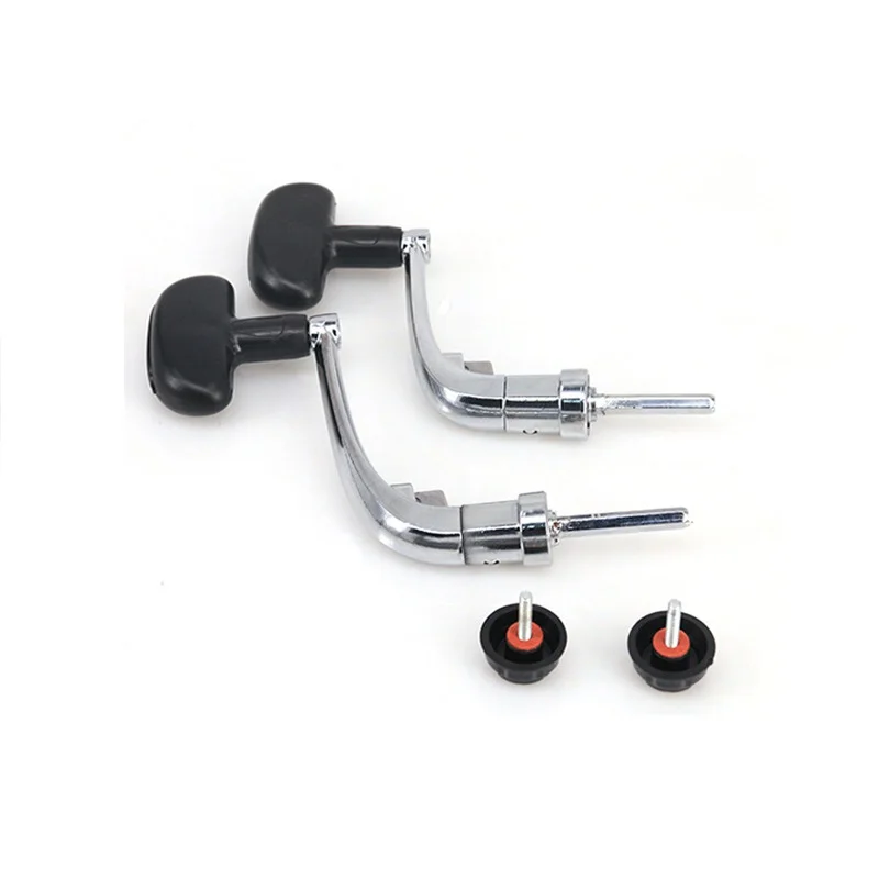 Складная металлическая Рыболовная катушка с рукояткой рыболовная качающимся