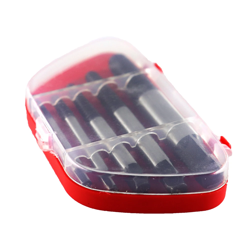 

5Pcs Broken Speed Out Damaged Screw Extractor Drill Bit Guide Set Broken Bolt Remover Easy Out Set