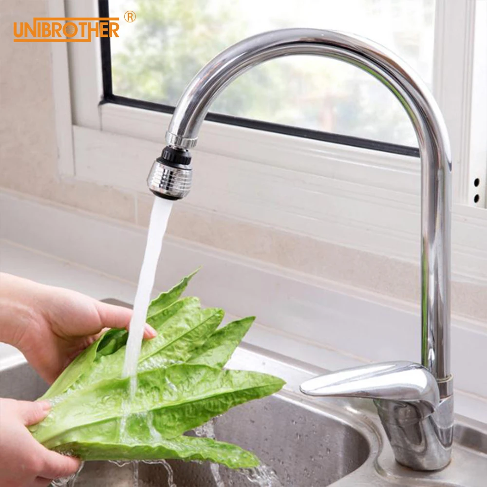 Кран 360 Поворот экономии воды Bubbler аэратор диффузор поворотный кран насадка