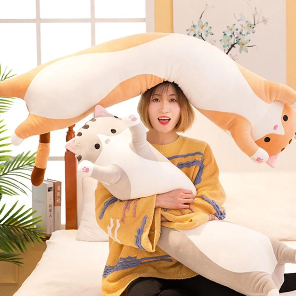 1 шт. 68/110 см Gudetama Lazy Egg jun яичный желток брат большая кукла подушка ленивые шары Мягкие плюшевые игрушки для детей друг подарки