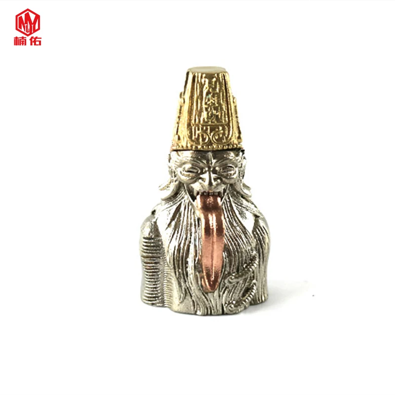 

1 шт. Горячая распродажа! Личности чистый Медь Lucky непостоянстве двухсторонняя Ножи бусины на открытом воздухе Выживание парашют бусы на вер...