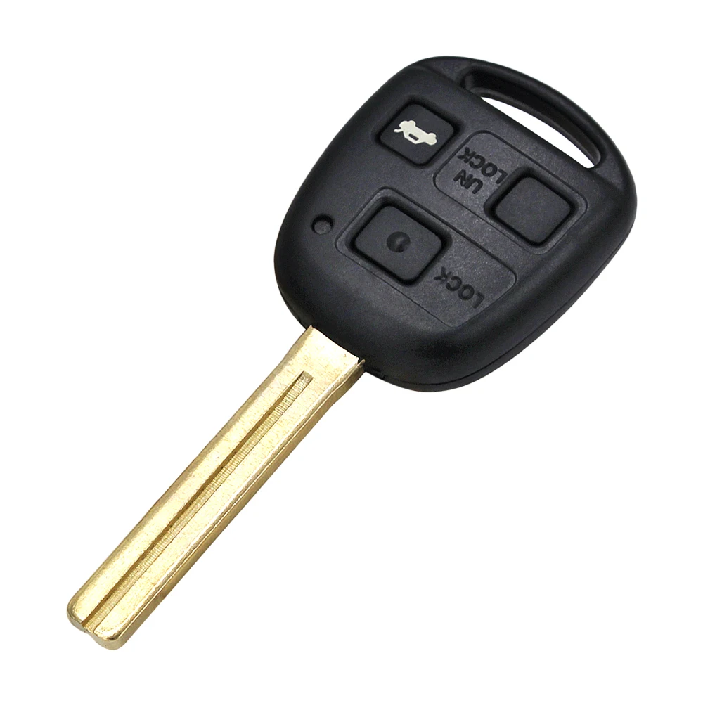3 кнопки 314 4 МГц 4C Чип 315 дистанционный ключ для Lexus ES300 GS300 IS300 FCC:HYQ1512V длинный лезвие