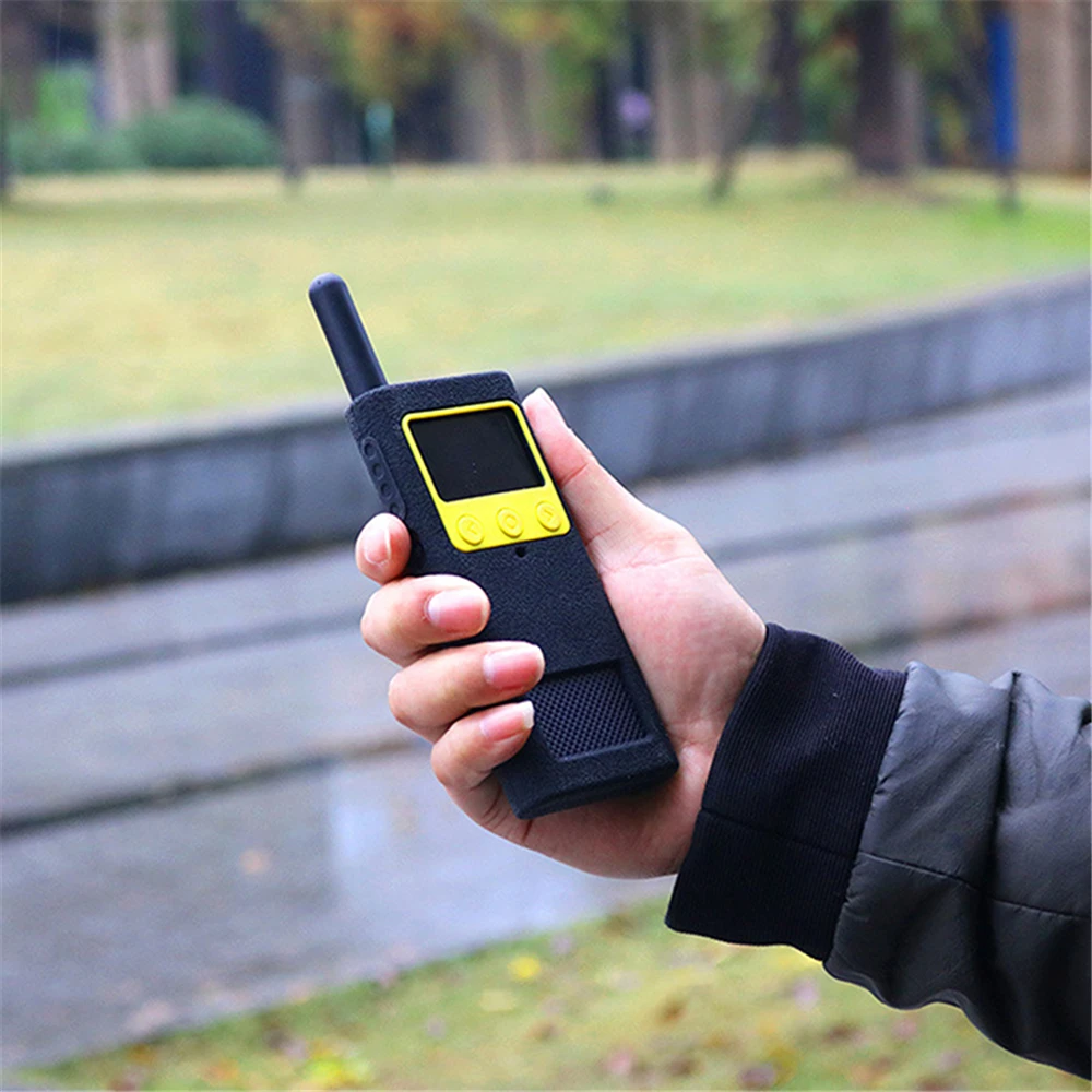 Мягкий силиконовый защитный чехол для портативной рации Mijia 1S противоударный |