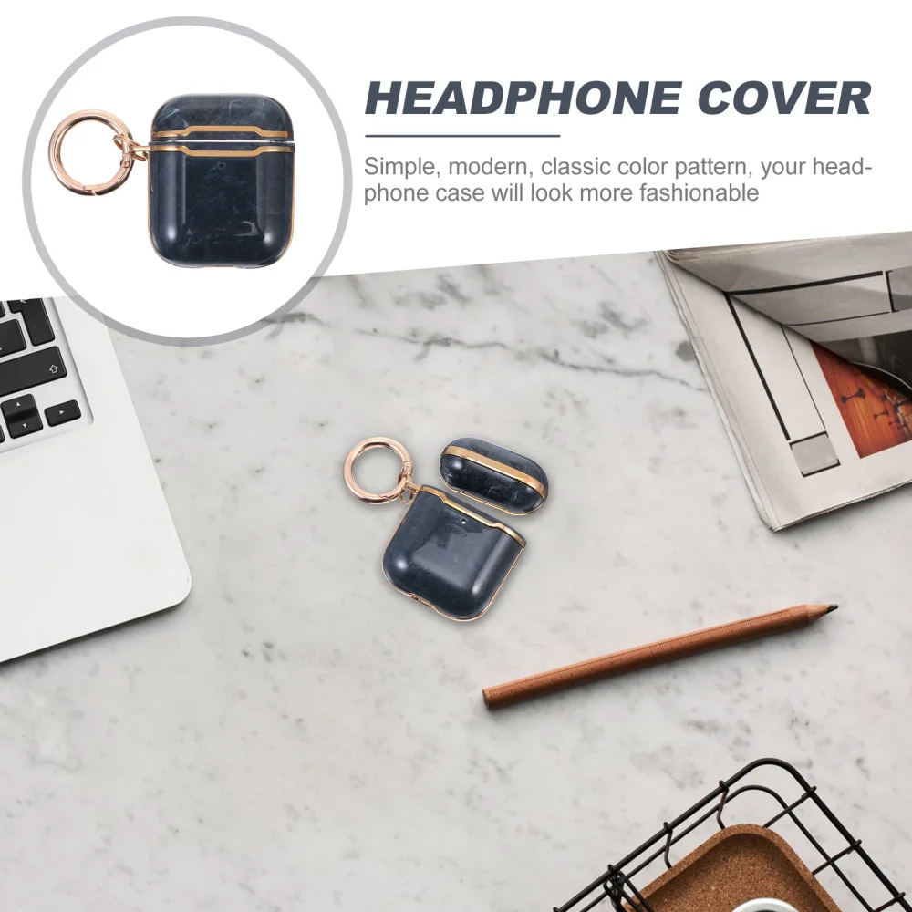 

Wireless Earbuds Shell Protective Case with Buckle Compatible with Airpods 1/2