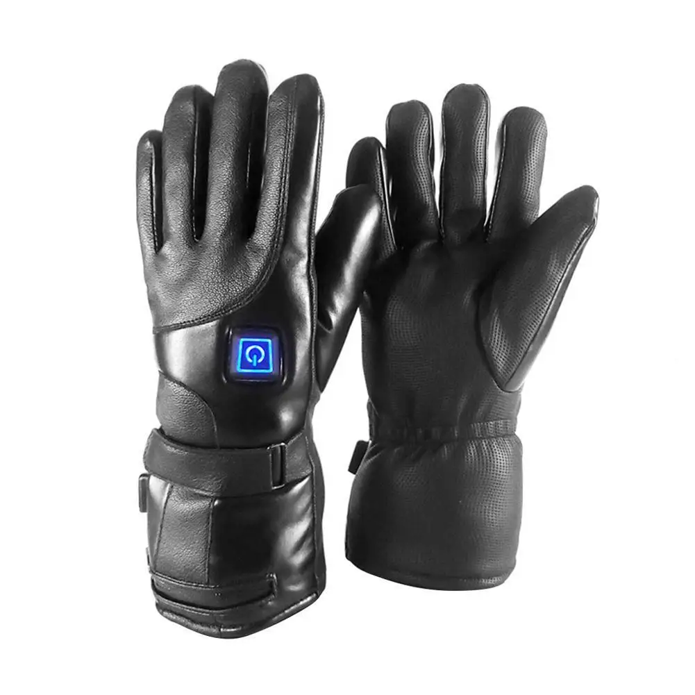 

Перчатки с электрическим подогревом для мужчин и женщин, перезаряжаемые теплые перчатки с аккумулятором для зимних видов спорта, для скало...