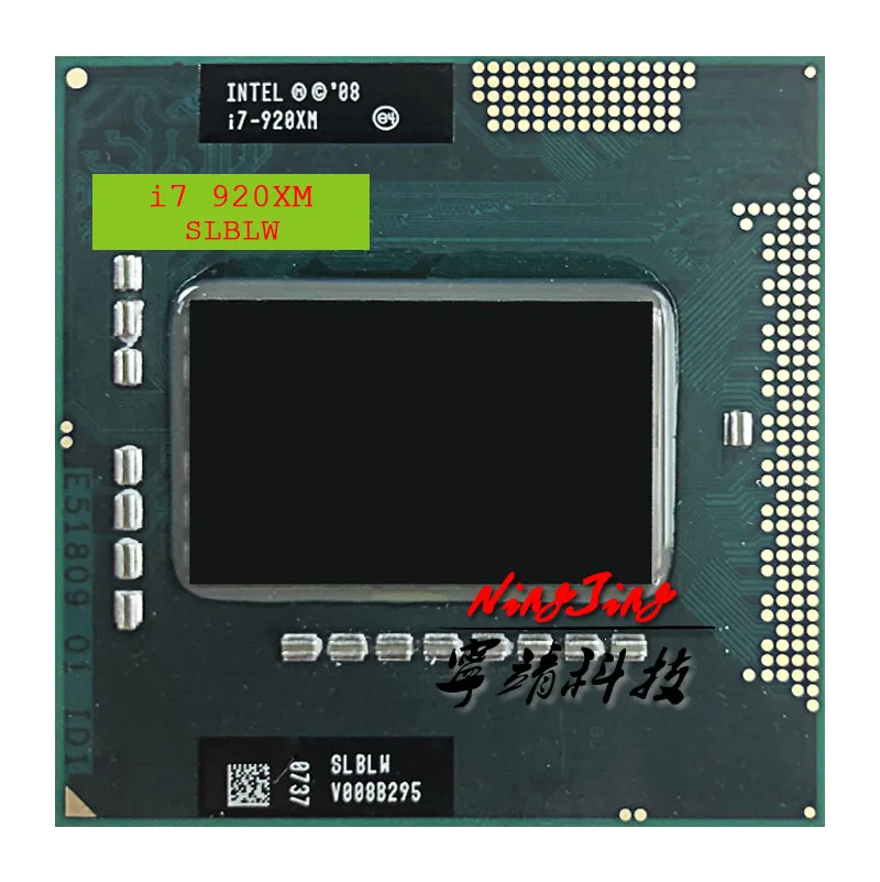 Четырехъядерный процессор Intel Core i7 920XM 2 0 ГГц Восьмиядерный 8 м 55 Вт G1 /
