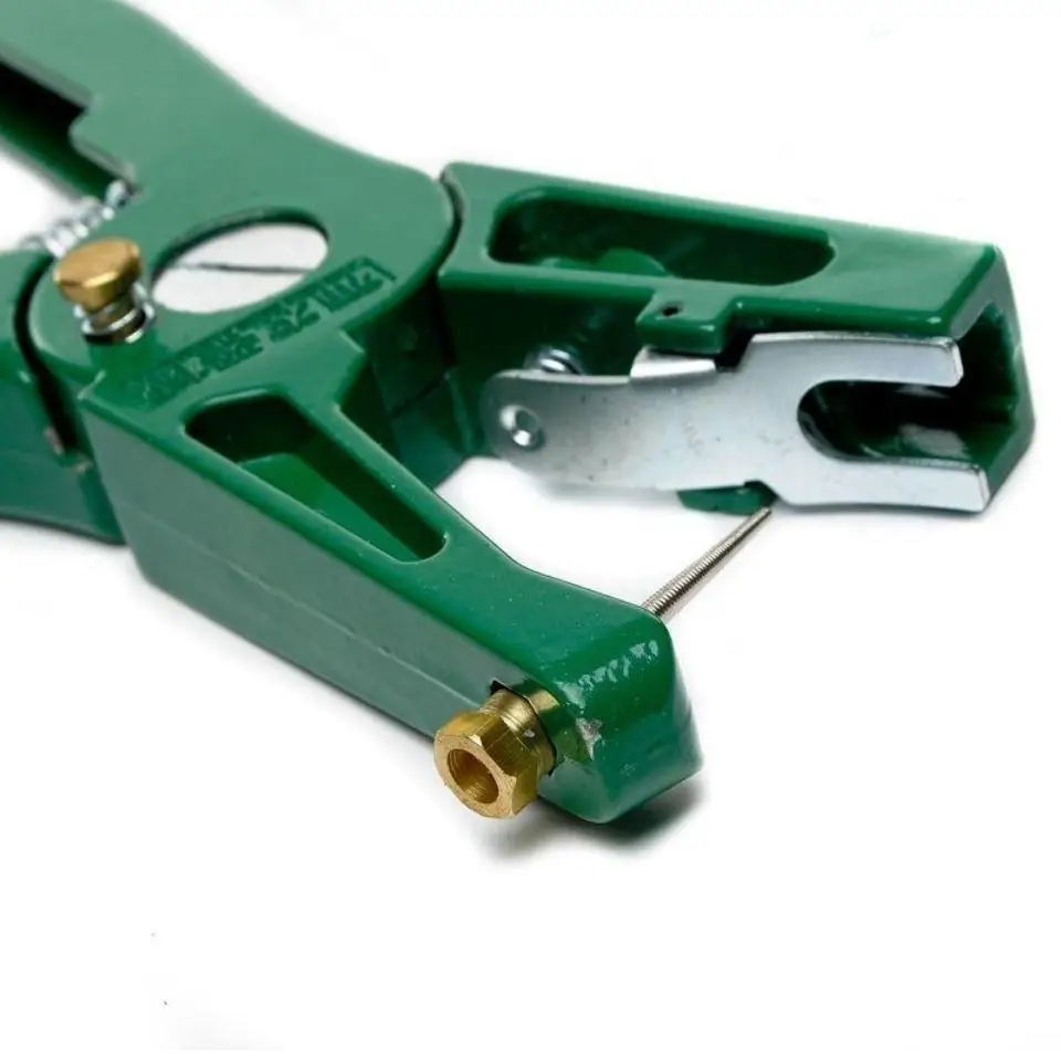 

Animal Ear Tag Pliers Green Aluminium Alloy Ear Thorn Tongs Swine Cow Sheep Rabbit Identification Tool