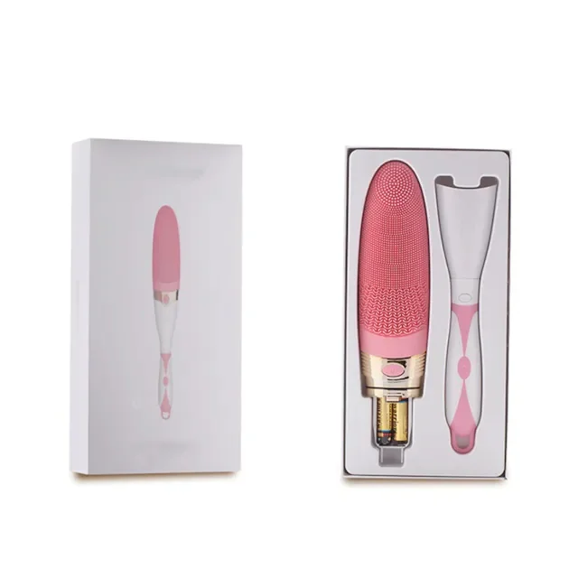 

360 ° rotatable Battery Operated Vibrating Rubber Shower Massage Brush 463363741