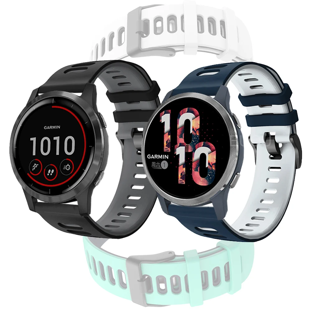 

Силиконовый ремешок Vivoactive 4 45 мм для Garmin шнур 2 Аксессуары для часов сменный Ремешок Браслет ремешок для часов