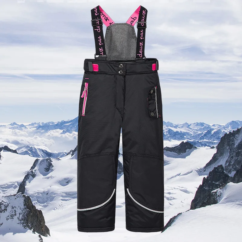 Лыжный костюм из 4 предметов лыжная куртка и брюки зимняя водонепроницаемая для