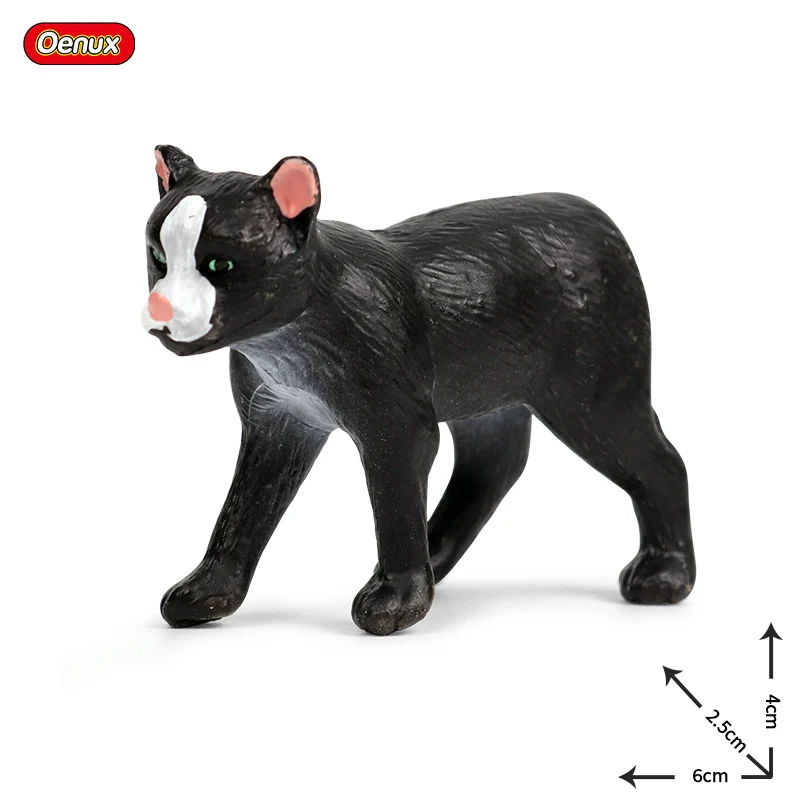 Фигурка персидской кошки Oenux милая фигурка котенка развивающая Миниатюрная