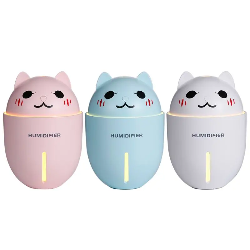 

Multi-Function Cute Pet Air Humidifier With LED Night Light And Mini Fan P9YD
