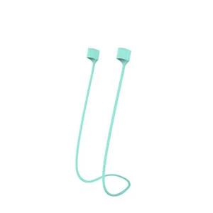 Anti-Lost Silicone Earphone Rope Holder Cable For Apple iphone X 8 7 AirPods Wireless Bluetooth Headphone Neck Strap Cord String |
