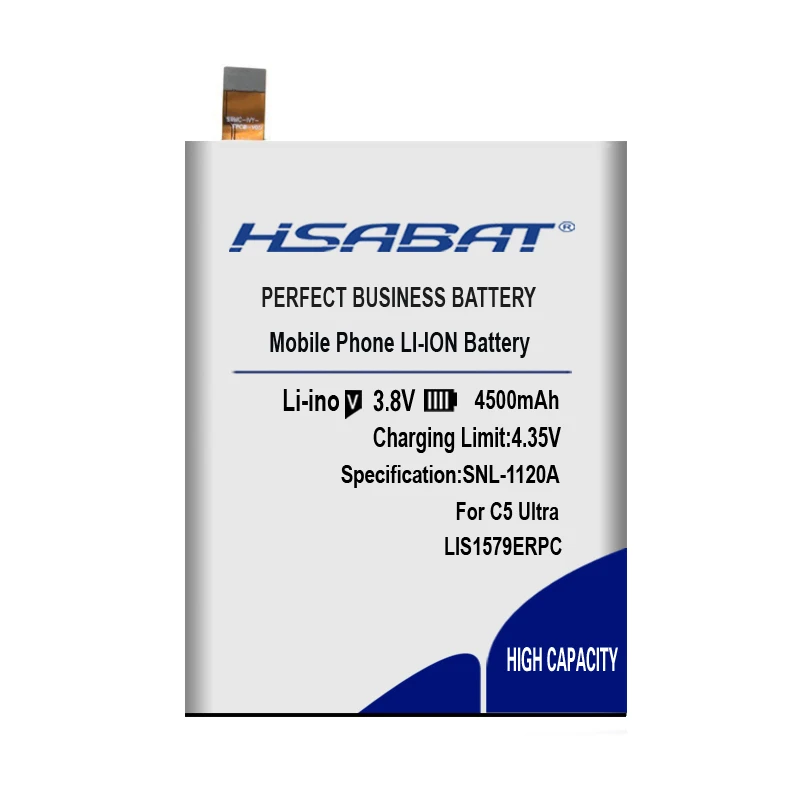 HSABAT 4500 мА/ч, LIS1579ERPC Батарея для sony Xperia C5 ультра/Dual Core E5506 E5553 E5533 E5563 Z3 плюс Z3+/Dual Core E6553 Z4 E6533
