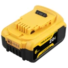 Сменный литий-ионный аккумулятор DCB200, 20 в, 6,0 А ч, для электроинструмента DeWalt MAX XR, DCB205, DCB201, DCB203, DCD, DCF, DCG, DCS