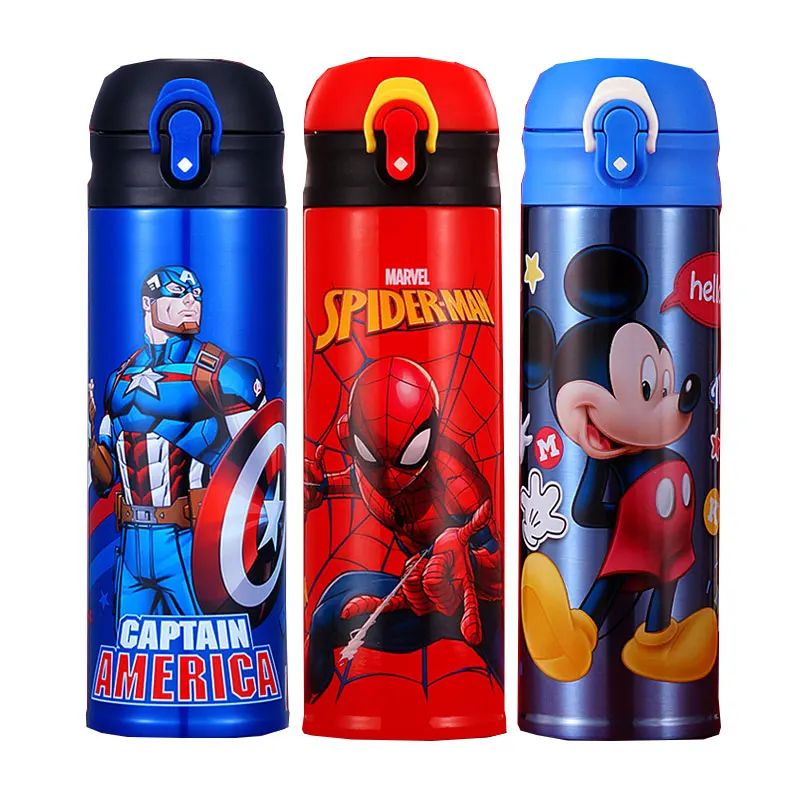 Детский термос с диснеевским принтом 480-500 мл | Дом и сад
