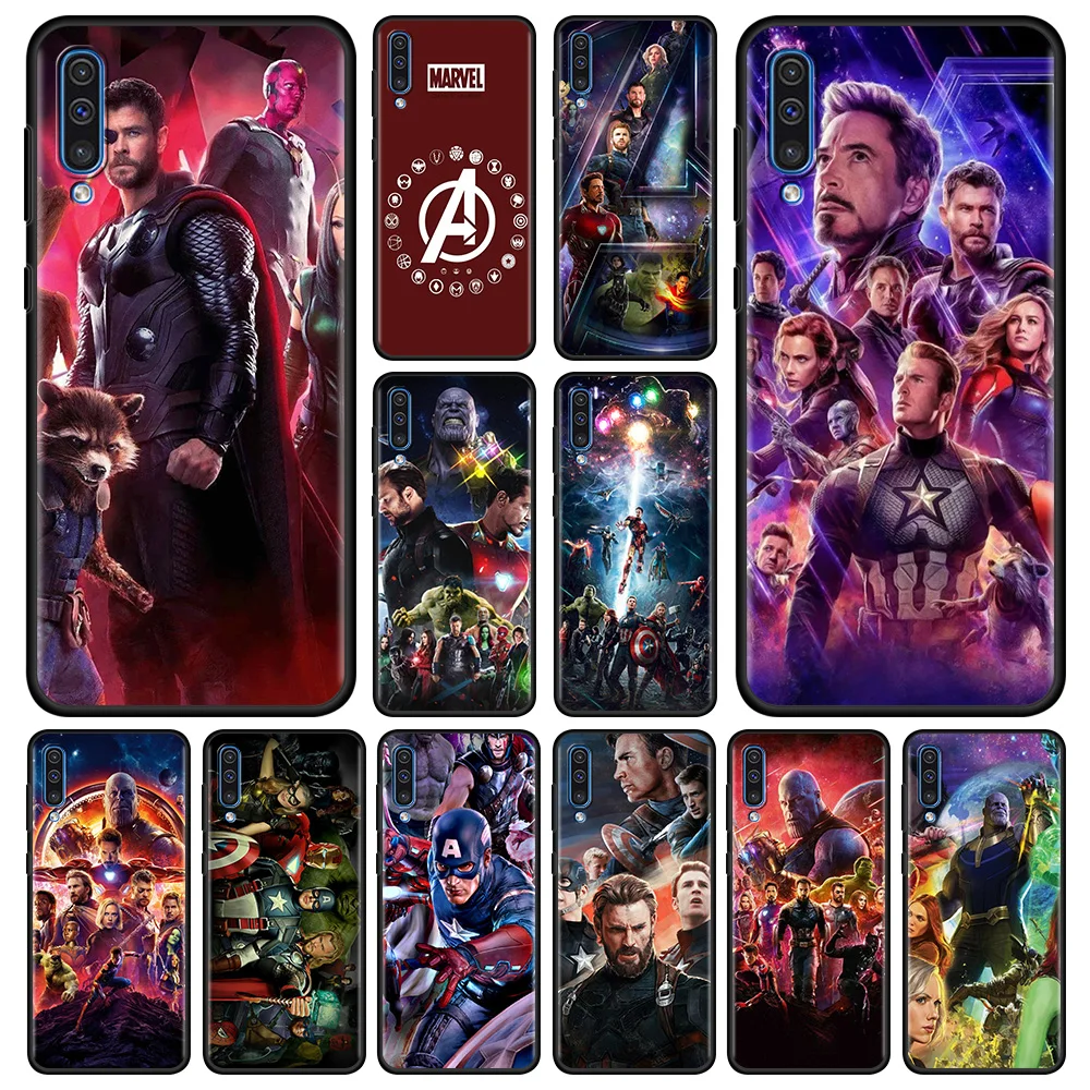 Для Samsung Galaxy A50 A70 A10 A30 M31 A20e A40 M30s M51 M31s A30s A20s A20 M62 M52 M32 5G M22 M21 Marvel Мстители война