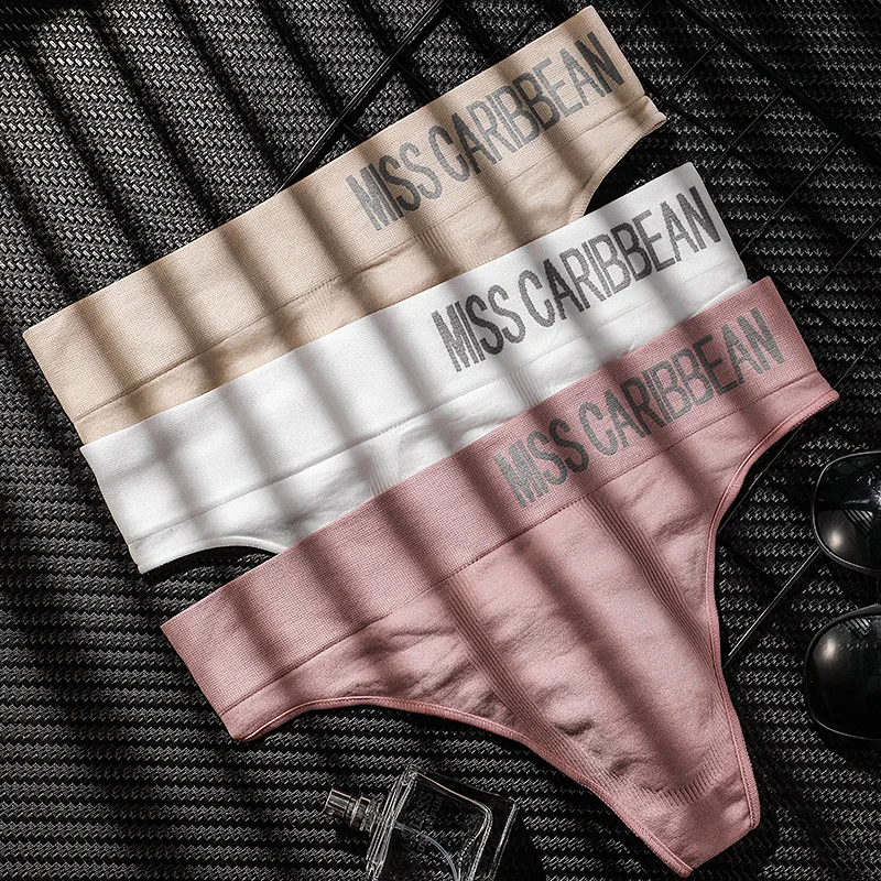 

Men's Underwear Sexy U Convex Sports Fitness Letters Wide Waist Middle High Waist Seamless Briefs G-string Thong Pants
